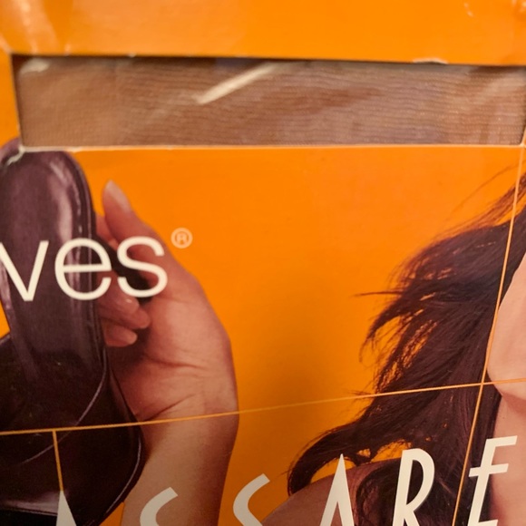 vassarette Accessories Vassarette Toeless Shapewear Nylons Beige M